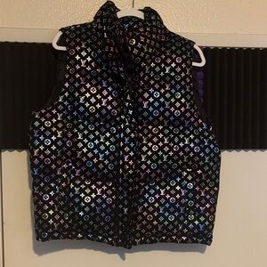 Colorful Monogram Puffer Vest